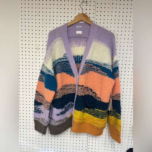 MOTHER Sweaters - MOTHER Multicolor Knit Cardigan